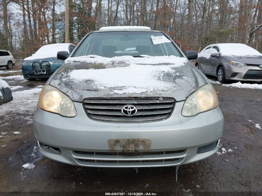 2004 Toyota Corolla Ce VIN: JTDBR32E442044182 Lot: 43837287
