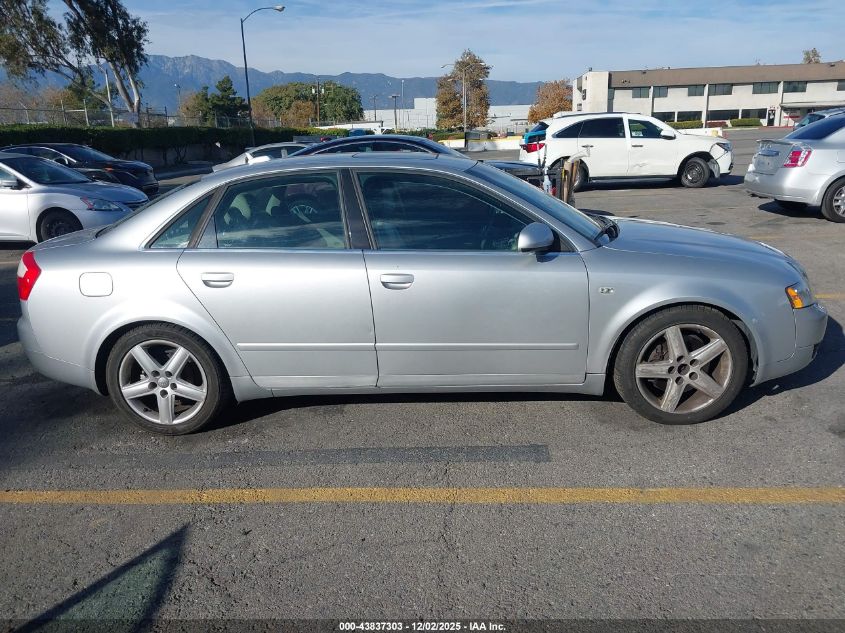 2005 Audi A4 3.0/3.0 Special Edition VIN: WAULT68E35A056620 Lot: 43837303