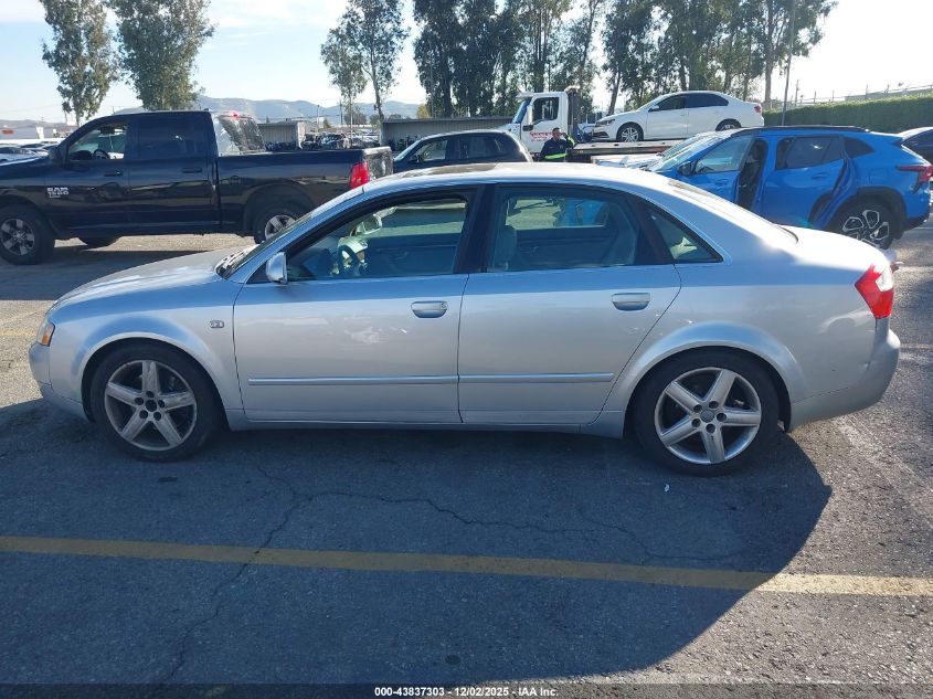 2005 Audi A4 3.0/3.0 Special Edition VIN: WAULT68E35A056620 Lot: 43837303