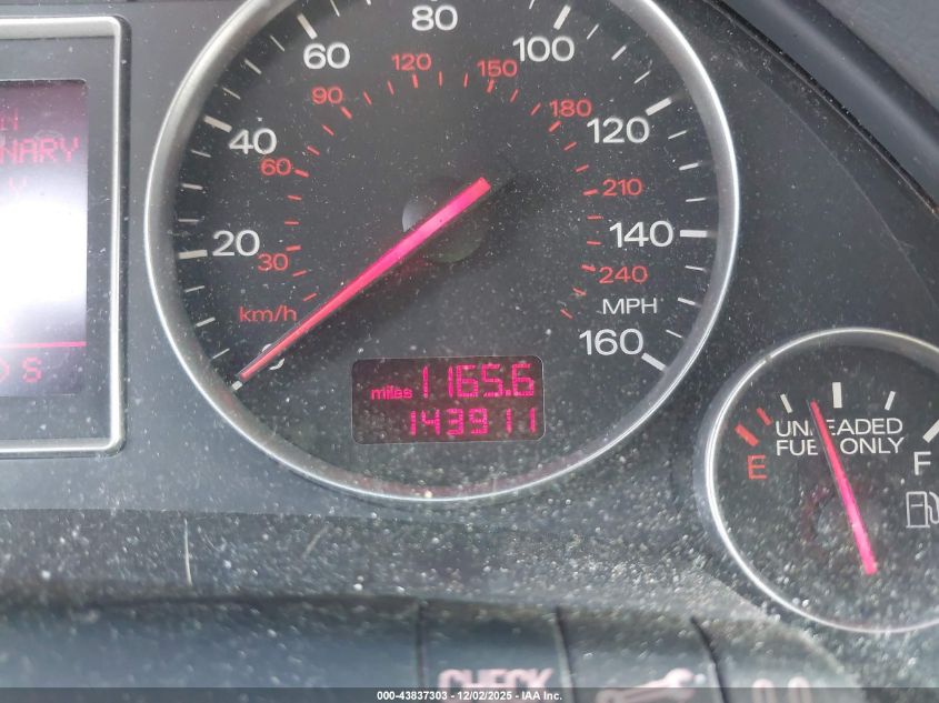 2005 Audi A4 3.0/3.0 Special Edition VIN: WAULT68E35A056620 Lot: 43837303