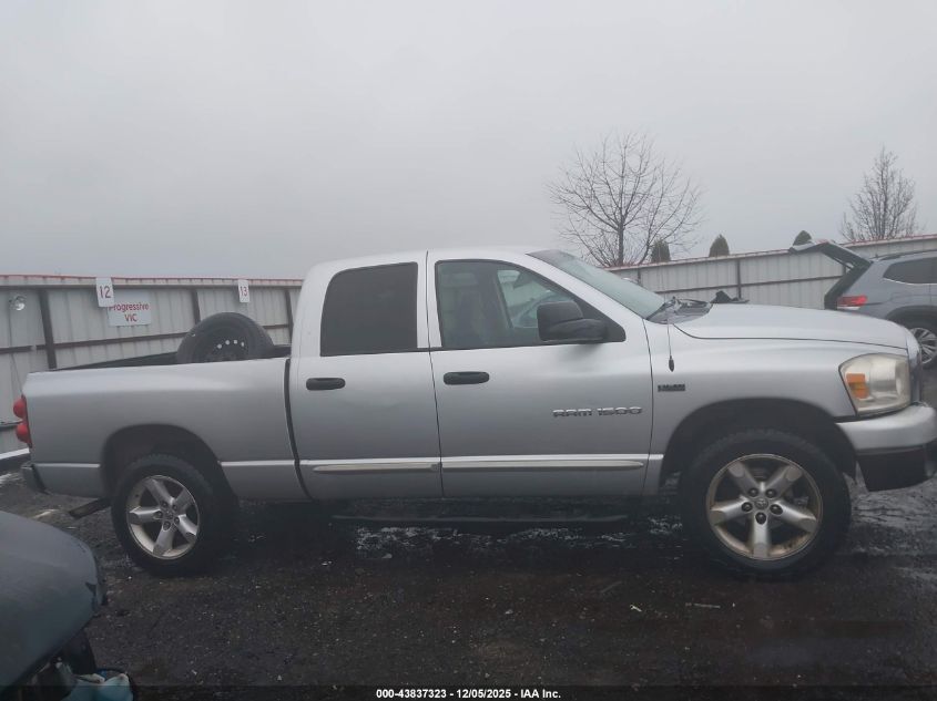 2007 Dodge Ram 1500 Slt/Trx4 Off Road/Sport VIN: 1D7HU18257S147356 Lot: 43837323