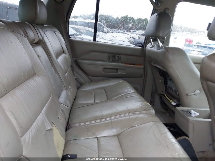 2001 Infiniti Qx4 Luxury VIN: JNRDR07Y61W103330 Lot: 43837345