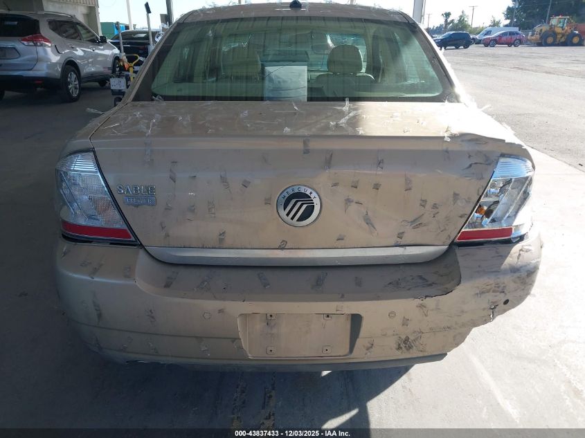 2008 Mercury Sable Premier VIN: 1MEHM42W78G615694 Lot: 43837433