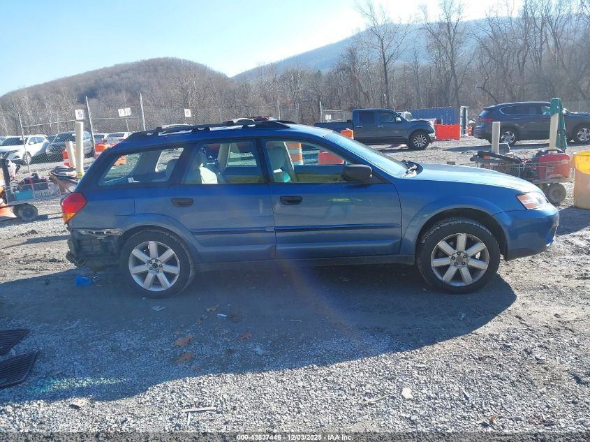 2007 Subaru Outback 2.5I VIN: 4S4BP61C877310751 Lot: 43837446