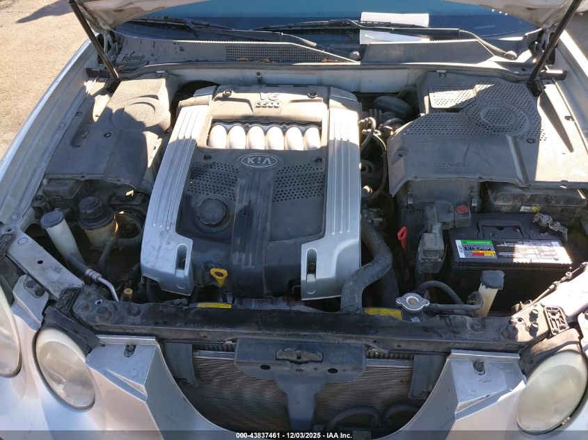 2005 Kia Amanti VIN: KNALD124655051260 Lot: 43837461