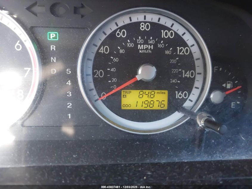 2005 Kia Amanti VIN: KNALD124655051260 Lot: 43837461