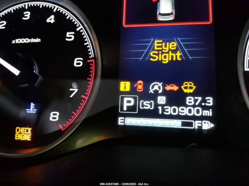 2019 Subaru Forester Premium VIN: JF2SKAEC7KH405015 Lot: 43837465