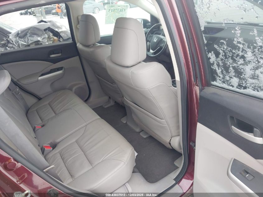 2014 Honda Cr-V Ex-L VIN: 5J6RM4H70EL112768 Lot: 43837513