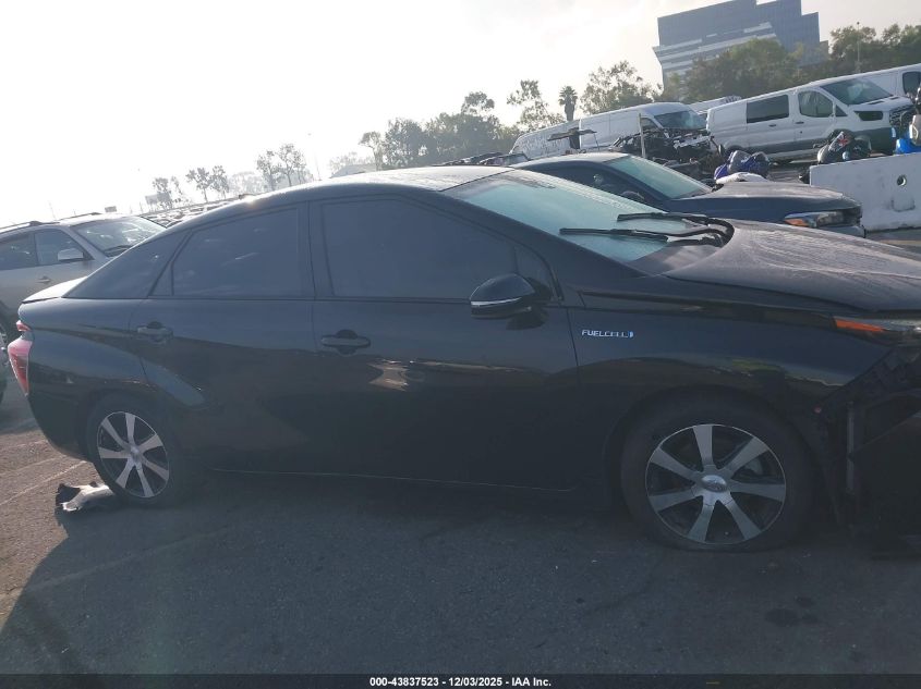 2019 Toyota Mirai VIN: JTDBVRBD3KA007424 Lot: 43837523