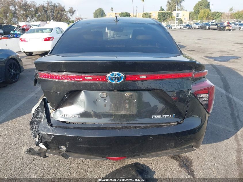 2019 Toyota Mirai VIN: JTDBVRBD3KA007424 Lot: 43837523