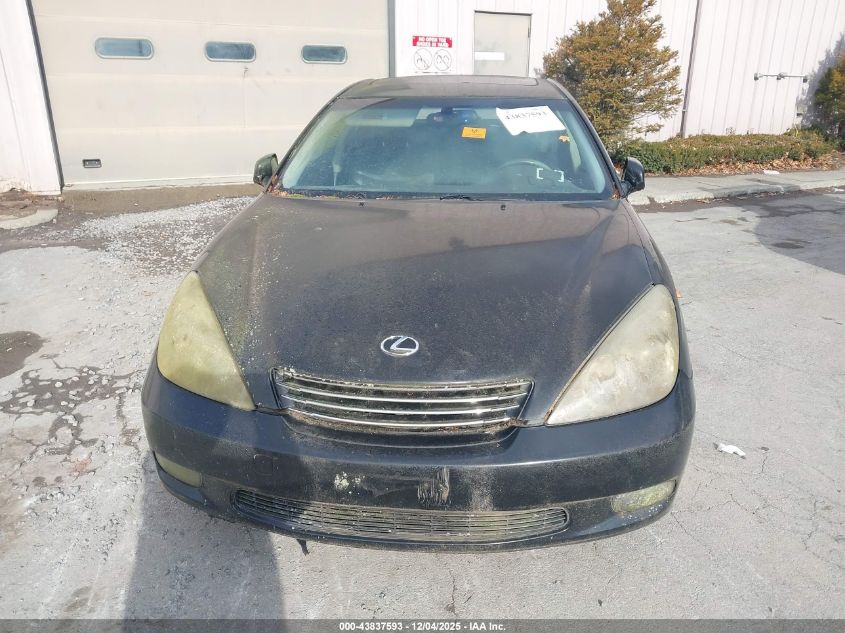 2004 Lexus Es 330 VIN: JTHBA30G340003970 Lot: 43837593