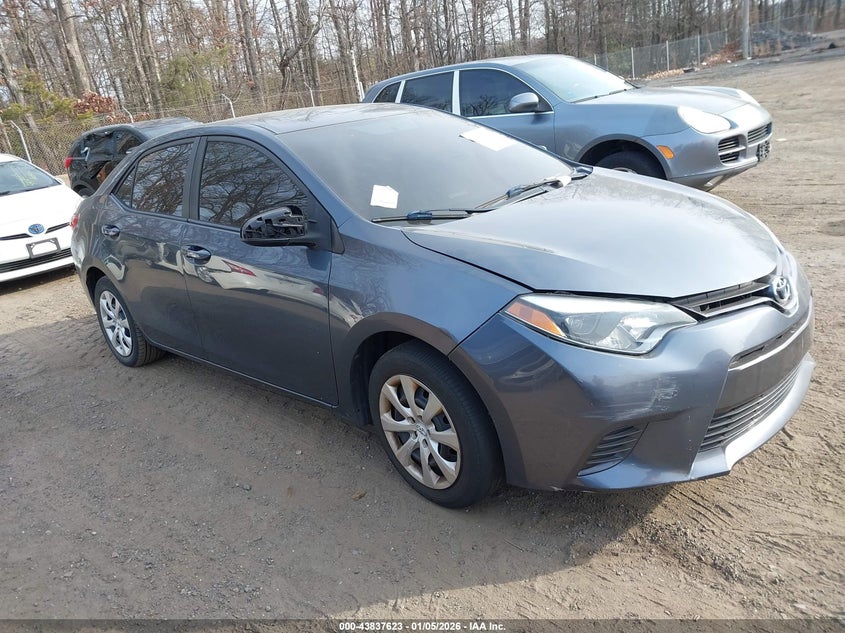 2T1BURHE6FC406316 2015 Toyota Corolla Le auction photo 1