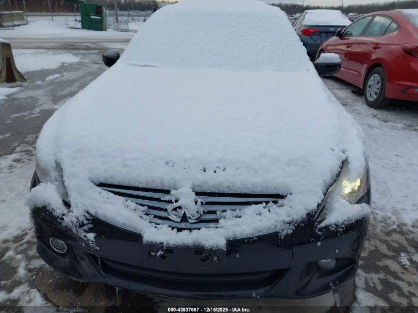 2013 Infiniti G37X VIN: JN1CV6AR6DM350779 Lot: 43837667