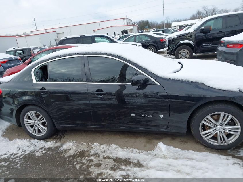 2013 Infiniti G37X VIN: JN1CV6AR6DM350779 Lot: 43837667