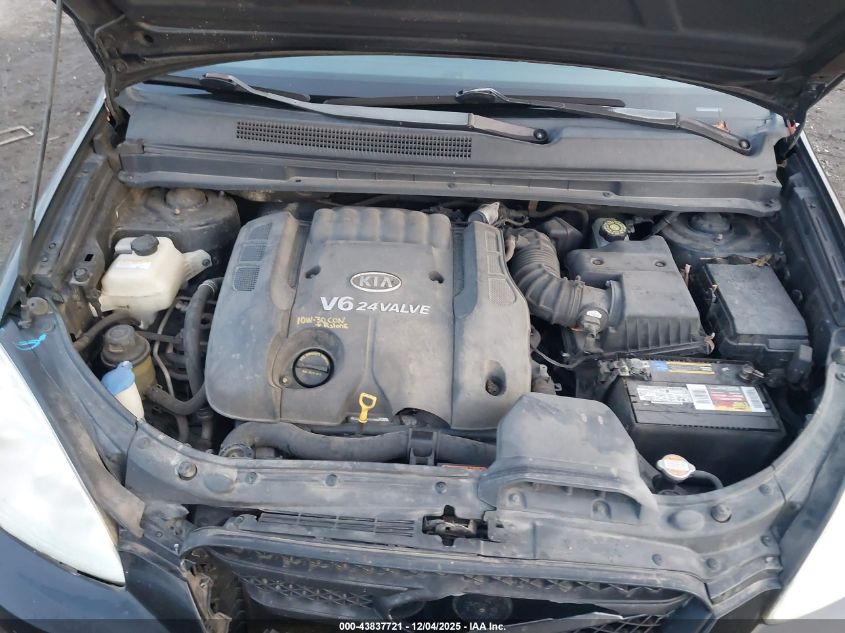 2007 Kia Rondo Lx V6 VIN: KNAFG526277080890 Lot: 43837721