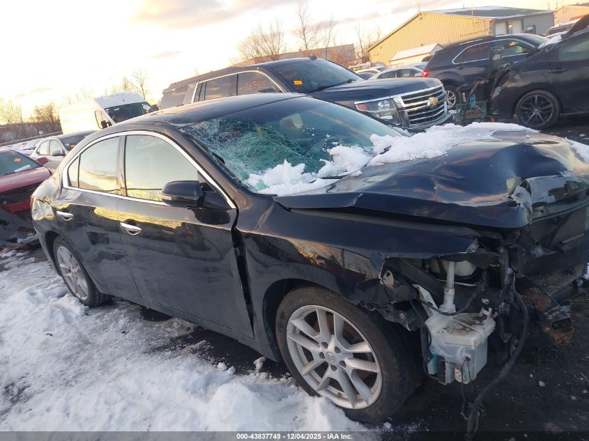 2009 Nissan Maxima 3.5 Sv VIN: 1N4AA51EX9C852544 Lot: 43837749