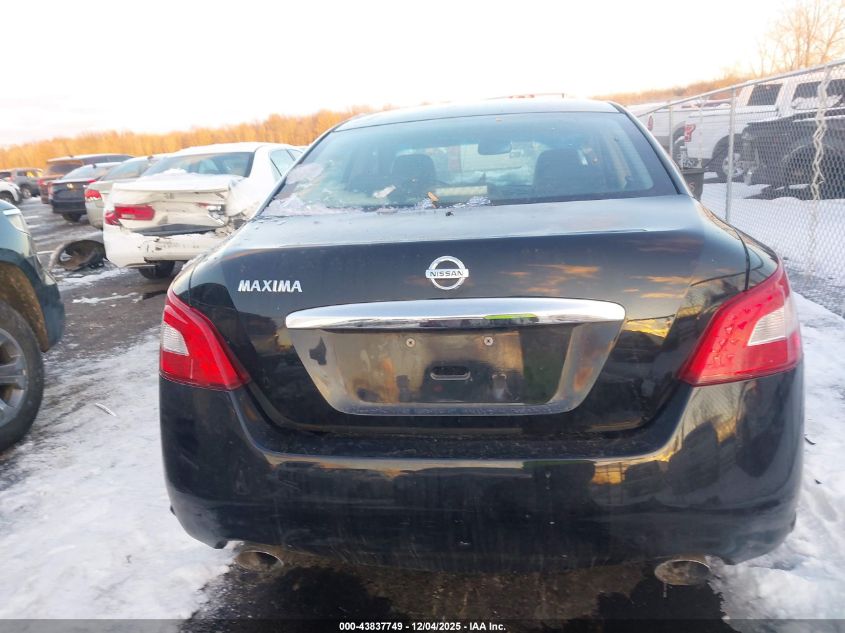2009 Nissan Maxima 3.5 Sv VIN: 1N4AA51EX9C852544 Lot: 43837749