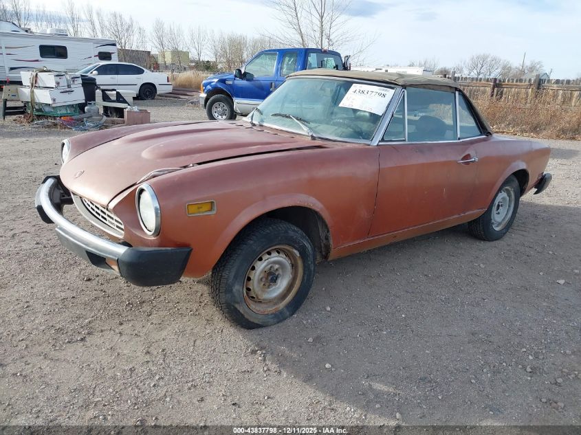 1977 Fiat 124 Spider