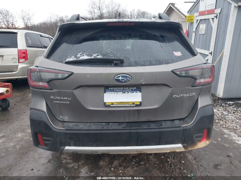 2022 Subaru Outback Limited VIN: 4S4BTANC1N3255105 Lot: 43837816