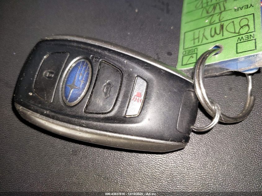 2022 Subaru Outback Limited VIN: 4S4BTANC1N3255105 Lot: 43837816