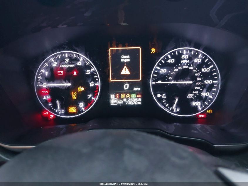 2022 Subaru Outback Limited VIN: 4S4BTANC1N3255105 Lot: 43837816