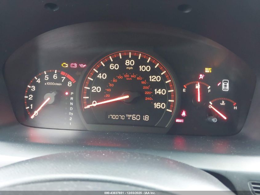 2005 Honda Accord 2.4 Ex VIN: 1HGCM72785A003204 Lot: 43837851