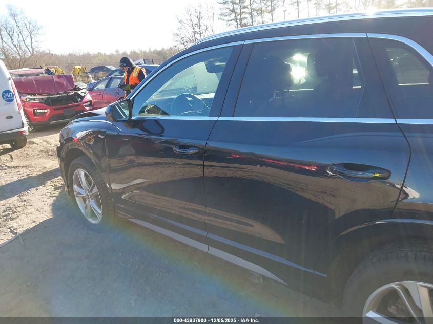 2021 Audi Q3 Premium Plus 45 Tfsi S Line Quattro Tiptronic VIN: WA1EECF39M1057995 Lot: 43837900