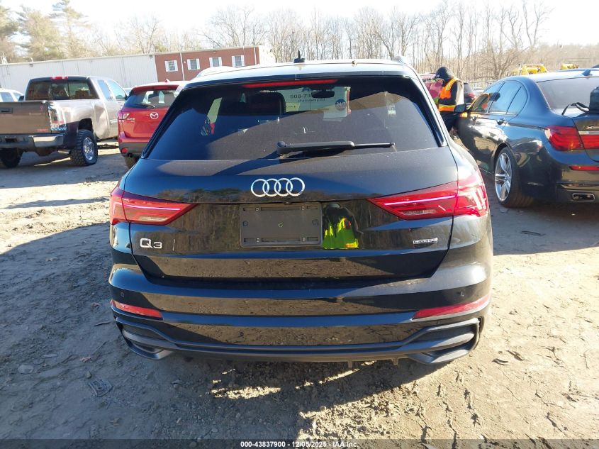 2021 Audi Q3 Premium Plus 45 Tfsi S Line Quattro Tiptronic VIN: WA1EECF39M1057995 Lot: 43837900