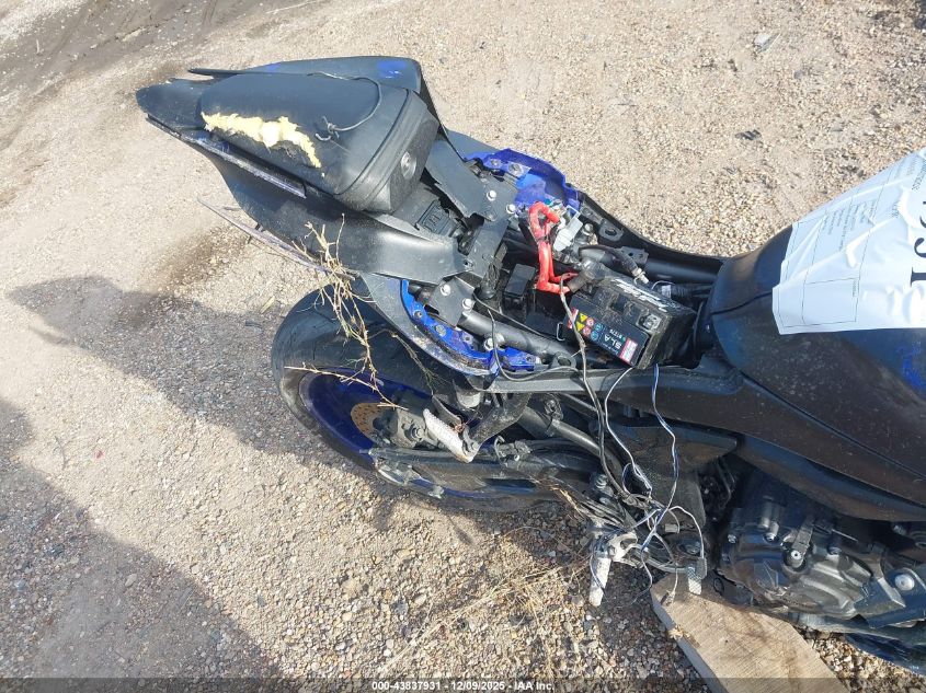 2022 Yamaha Yzfr7 VIN: JYARM38E1NA004262 Lot: 43837931