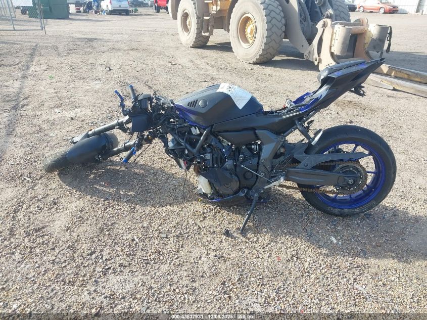 2022 Yamaha Yzfr7 VIN: JYARM38E1NA004262 Lot: 43837931