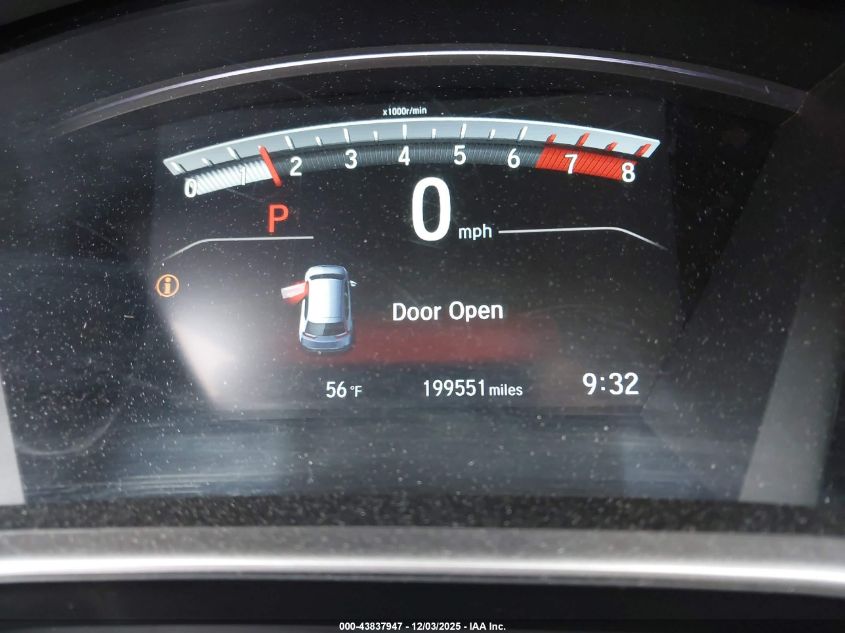 2017 Honda Cr-V Ex VIN: 5J6RW2H52HL073263 Lot: 43837947