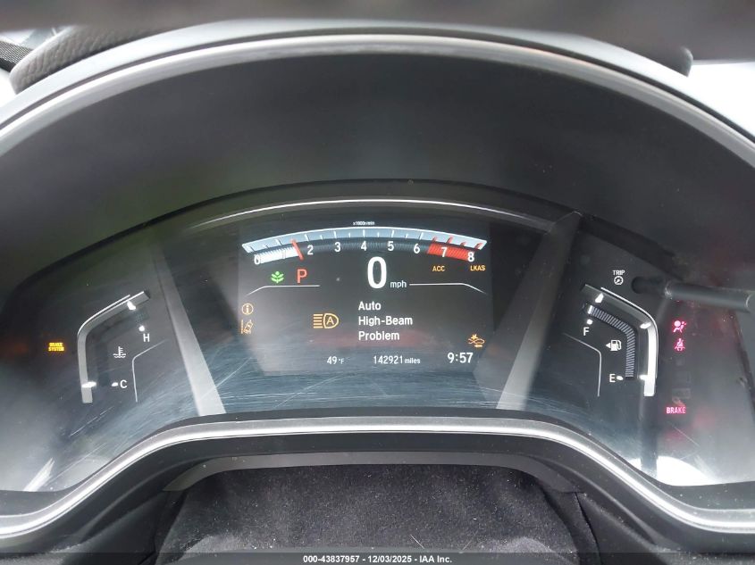 2017 Honda Cr-V Touring VIN: 2HKRW1H93HH516382 Lot: 43837957