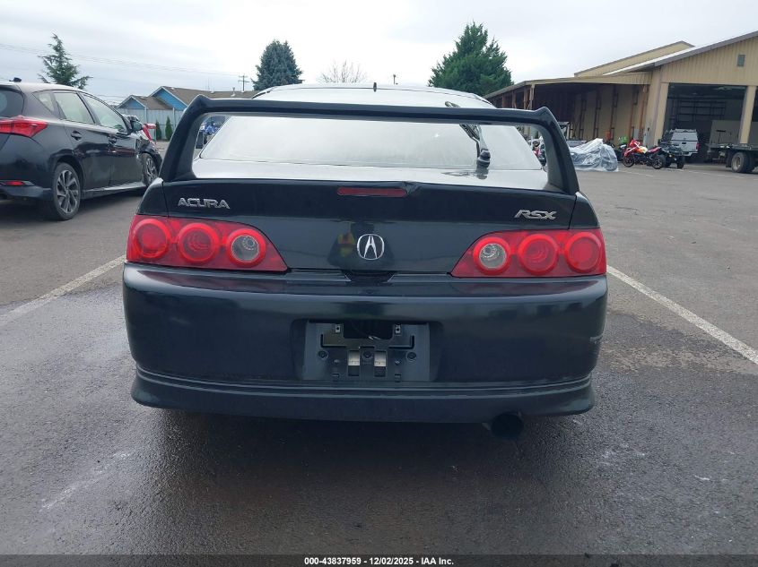 2002 Acura Rsx VIN: JH4DC53802C009045 Lot: 43837959