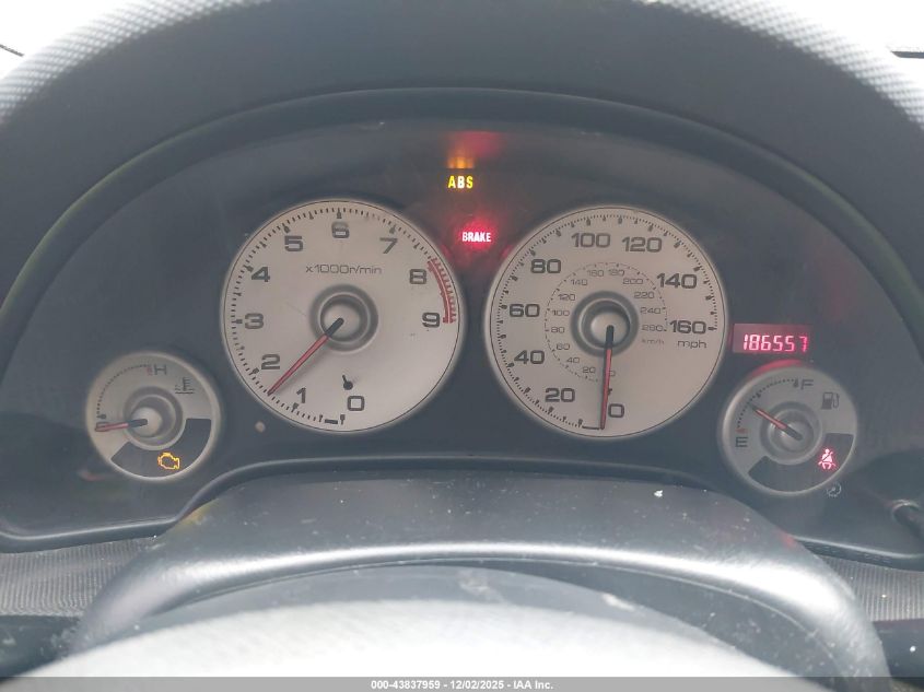 2002 Acura Rsx VIN: JH4DC53802C009045 Lot: 43837959