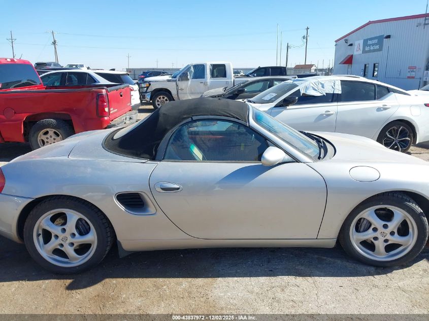 1998 Porsche Boxster VIN: WP0CA2989WU620474 Lot: 43837972