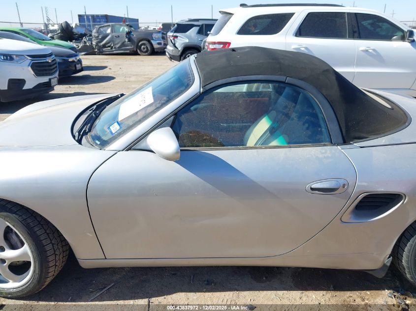 1998 Porsche Boxster VIN: WP0CA2989WU620474 Lot: 43837972