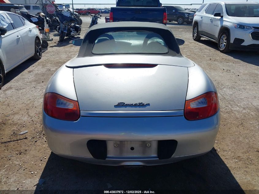 1998 Porsche Boxster VIN: WP0CA2989WU620474 Lot: 43837972