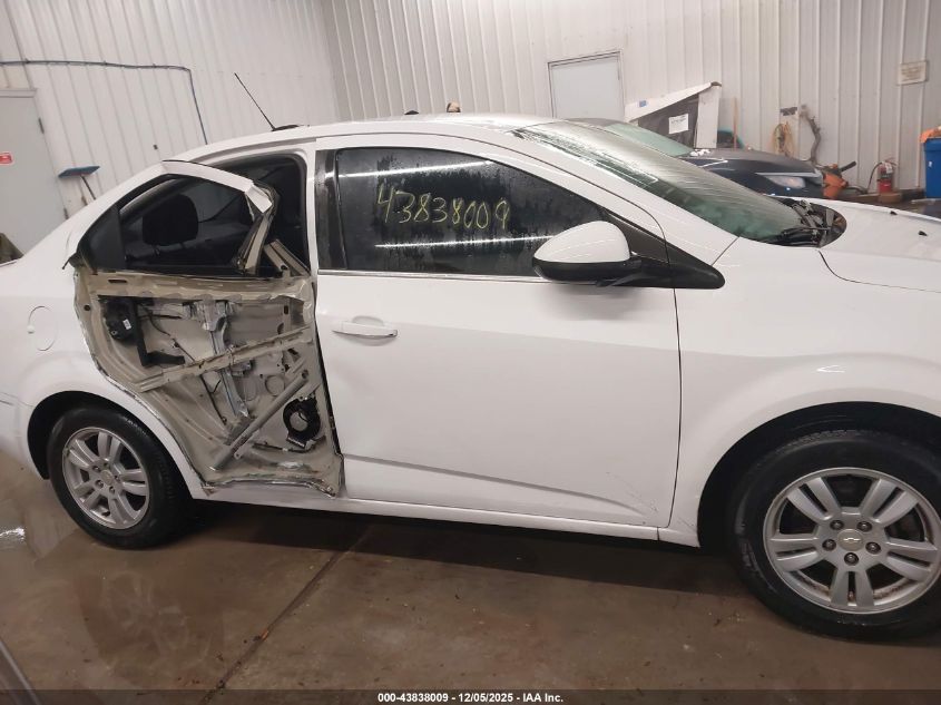 2015 Chevrolet Sonic Lt Auto VIN: 1G1JC5SH5F4161501 Lot: 43838009