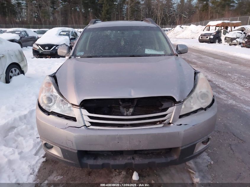2011 Subaru Outback 2.5I Premium VIN: 4S4BRBCC7B131789 Lot: 43838020
