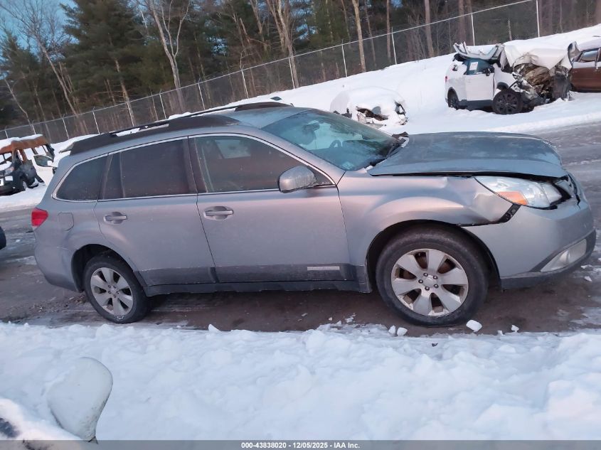 2011 Subaru Outback 2.5I Premium VIN: 4S4BRBCC7B131789 Lot: 43838020