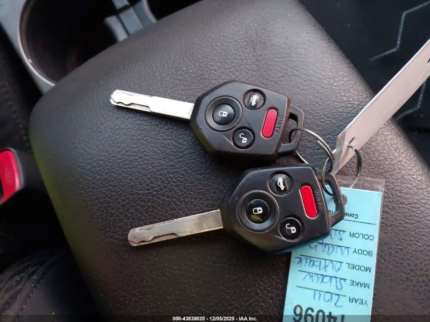 2011 Subaru Outback 2.5I Premium VIN: 4S4BRBCC7B131789 Lot: 43838020