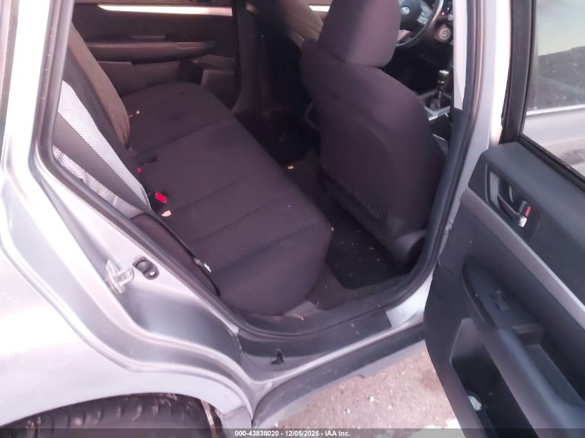 2011 Subaru Outback 2.5I Premium VIN: 4S4BRBCC7B131789 Lot: 43838020