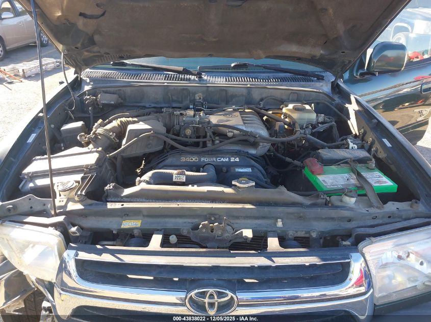 2002 Toyota 4Runner Sr5 V6 VIN: JT3GN86R420228465 Lot: 43838022