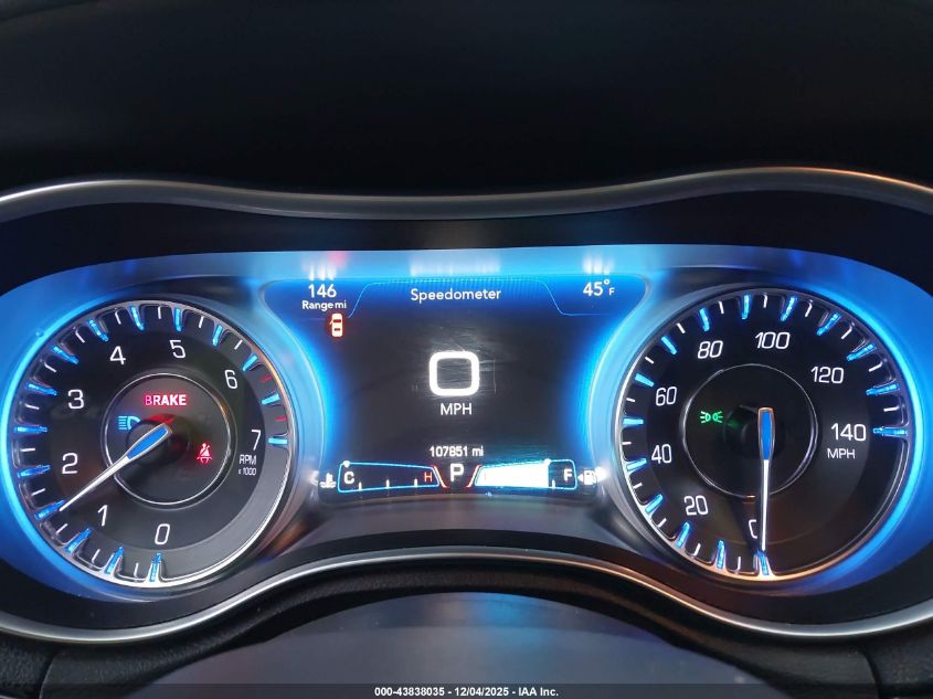 2017 Chrysler 300C VIN: 2C3CCAEG9HH541706 Lot: 43838035