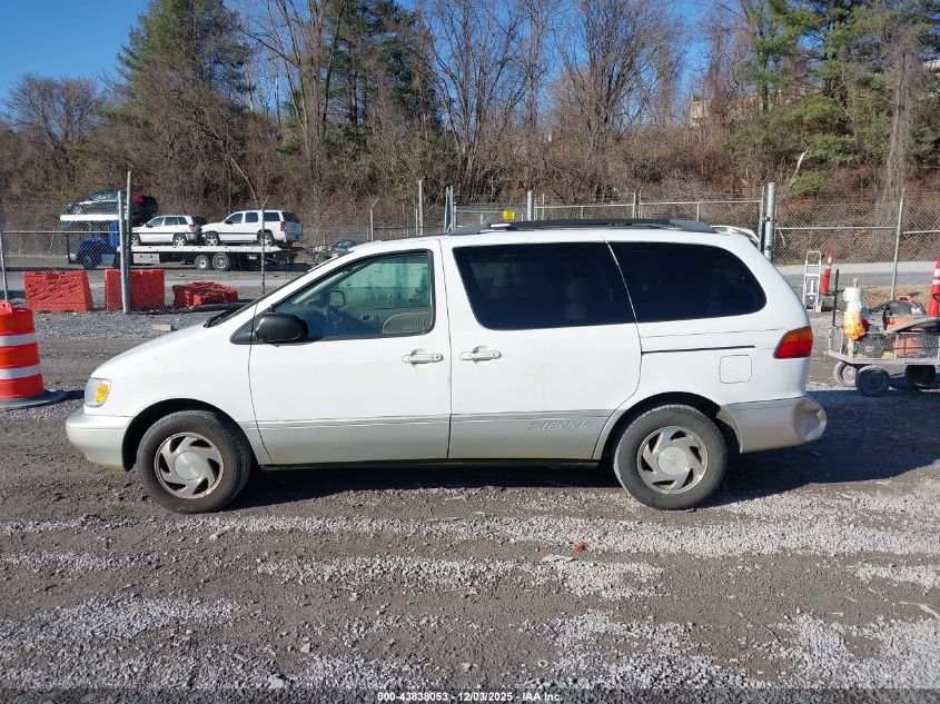 2000 Toyota Sienna Xle VIN: 4T3ZF13CXYU298842 Lot: 43838053