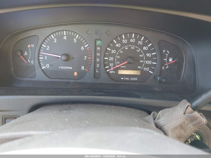 2000 Toyota Sienna Xle VIN: 4T3ZF13CXYU298842 Lot: 43838053