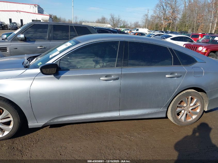 2018 Honda Accord Lx VIN: 1HGCV1F18JA238082 Lot: 43838081