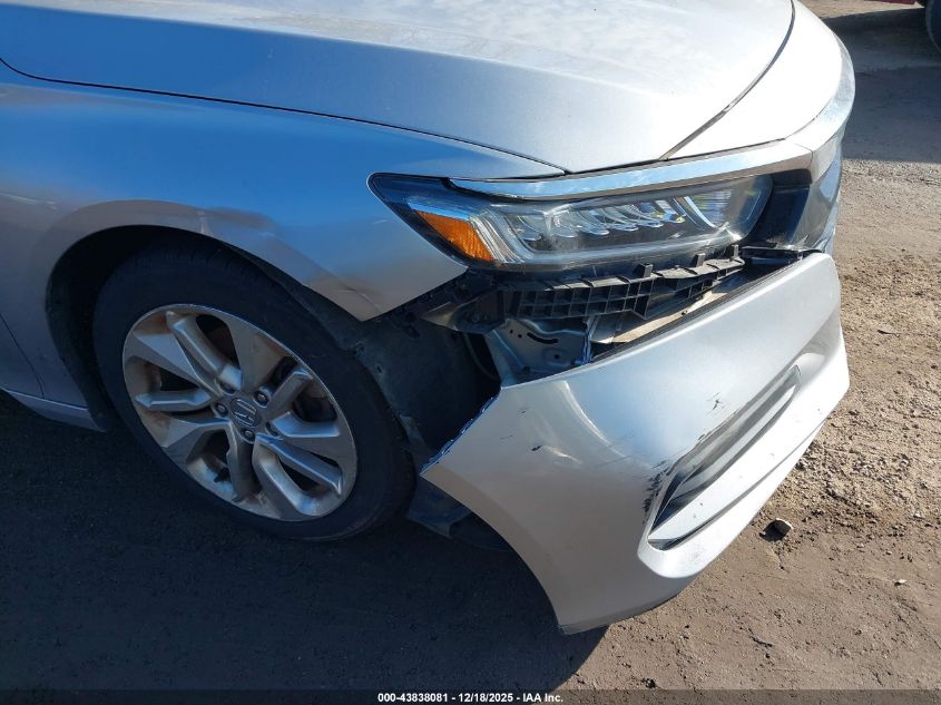 2018 Honda Accord Lx VIN: 1HGCV1F18JA238082 Lot: 43838081