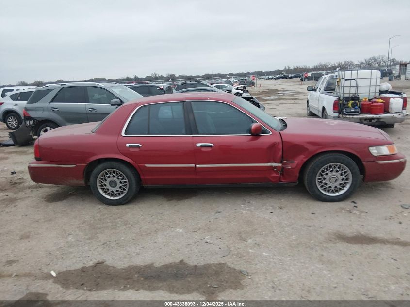 2001 Mercury Grand Marquis Gs VIN: 2MEFM74WX1X691593 Lot: 43838093