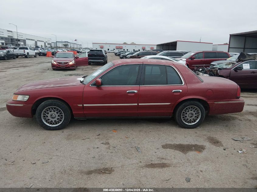 2001 Mercury Grand Marquis Gs VIN: 2MEFM74WX1X691593 Lot: 43838093